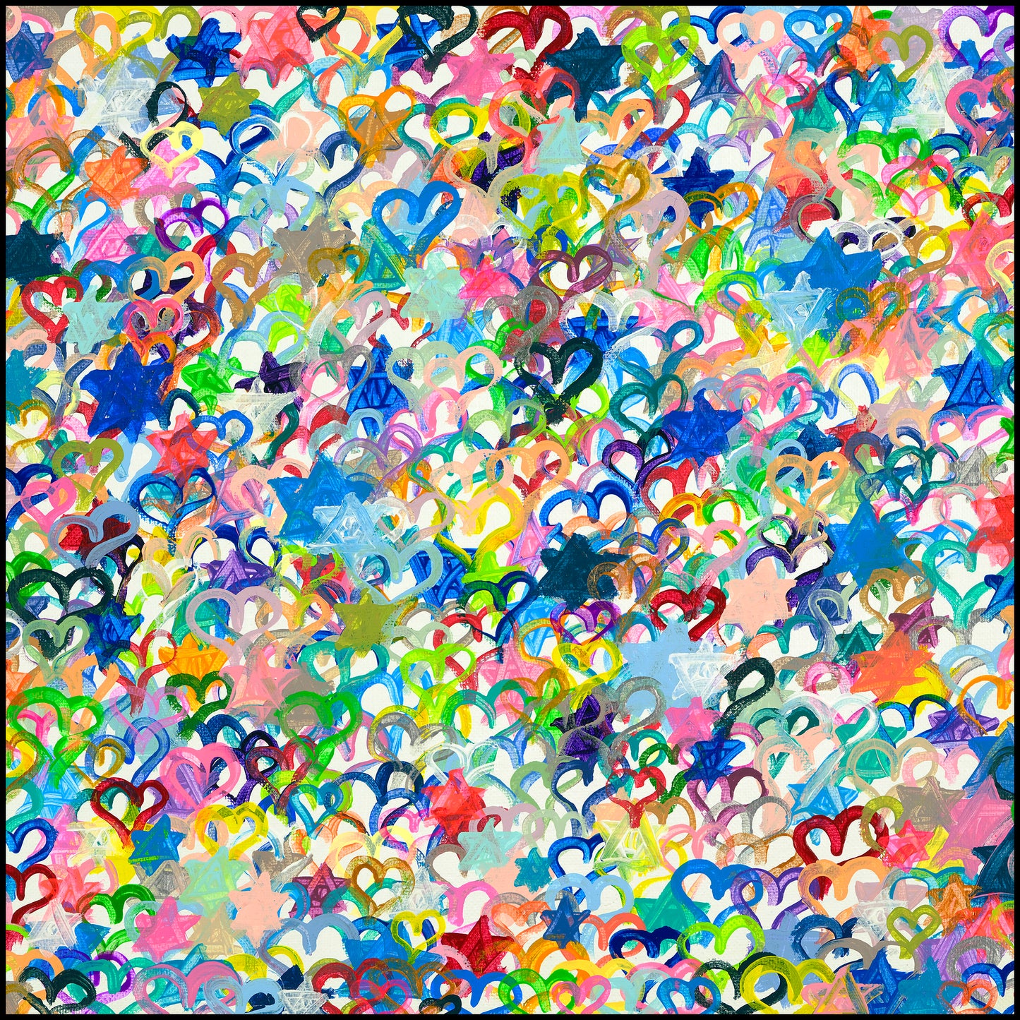 Hearts Magens Napkins 18x18 4PK