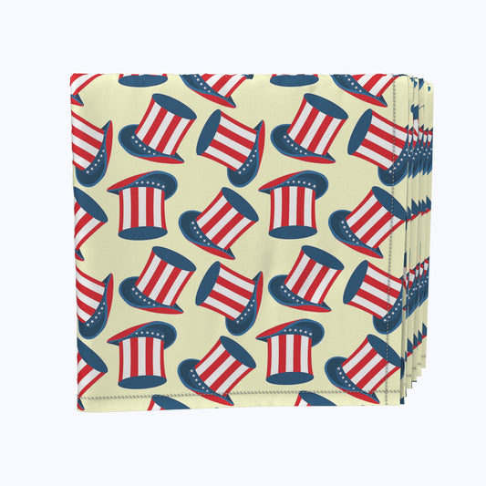 4th Hats of Celebration Napkins