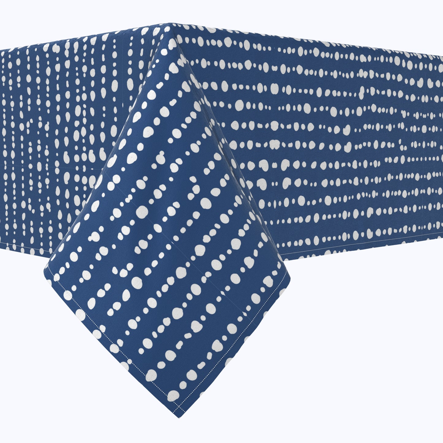 Dots in Stripes Cotton Squares