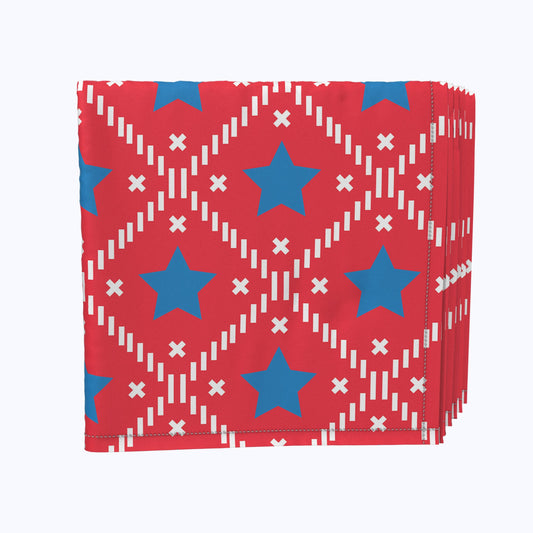 Abstracta Stars of July Napkins