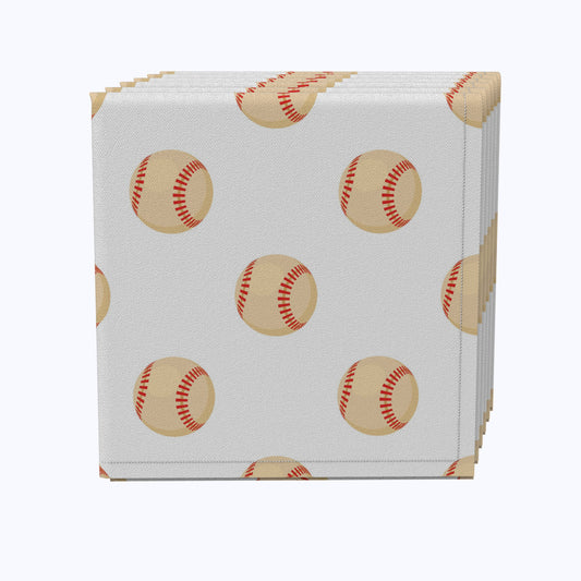Baseballs Napkins