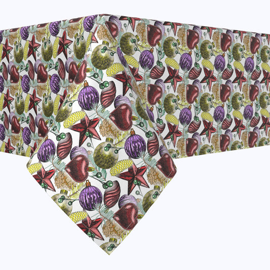 Beautiful Sketch Christmas Ornaments Rectangles