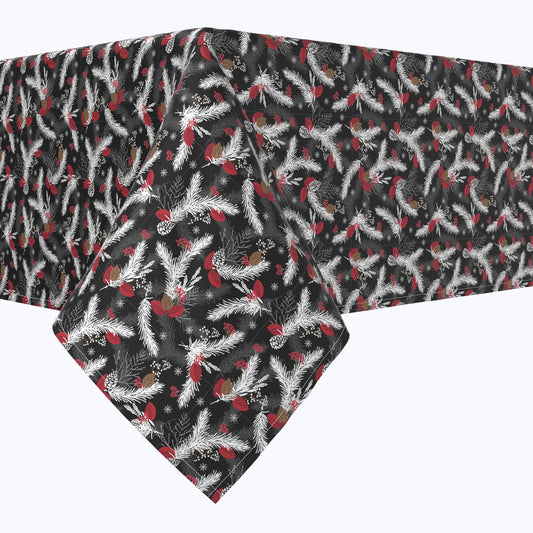 Berries, Snowflakes and Mistletoes Rectangles