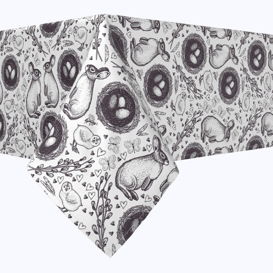 Bunny Love and Twig Nests Squares