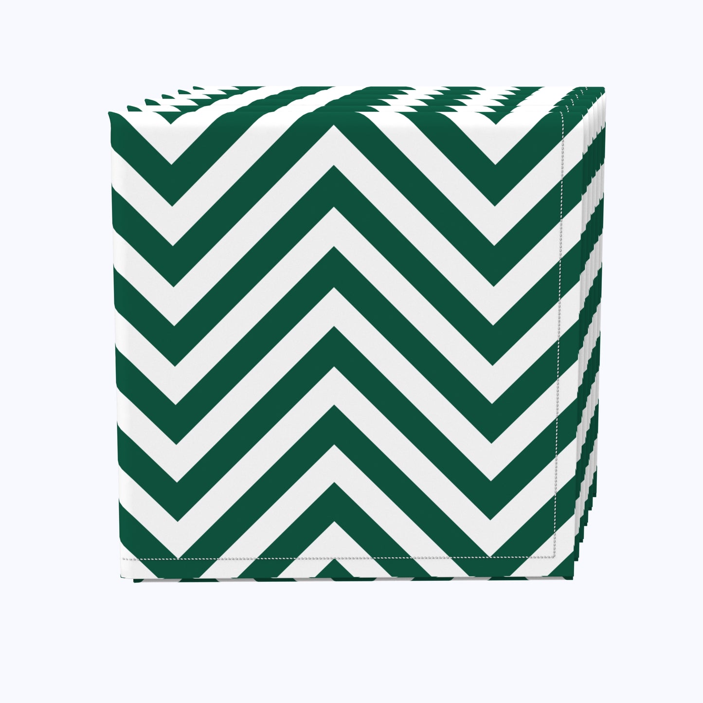 Chevron, Green Napkins