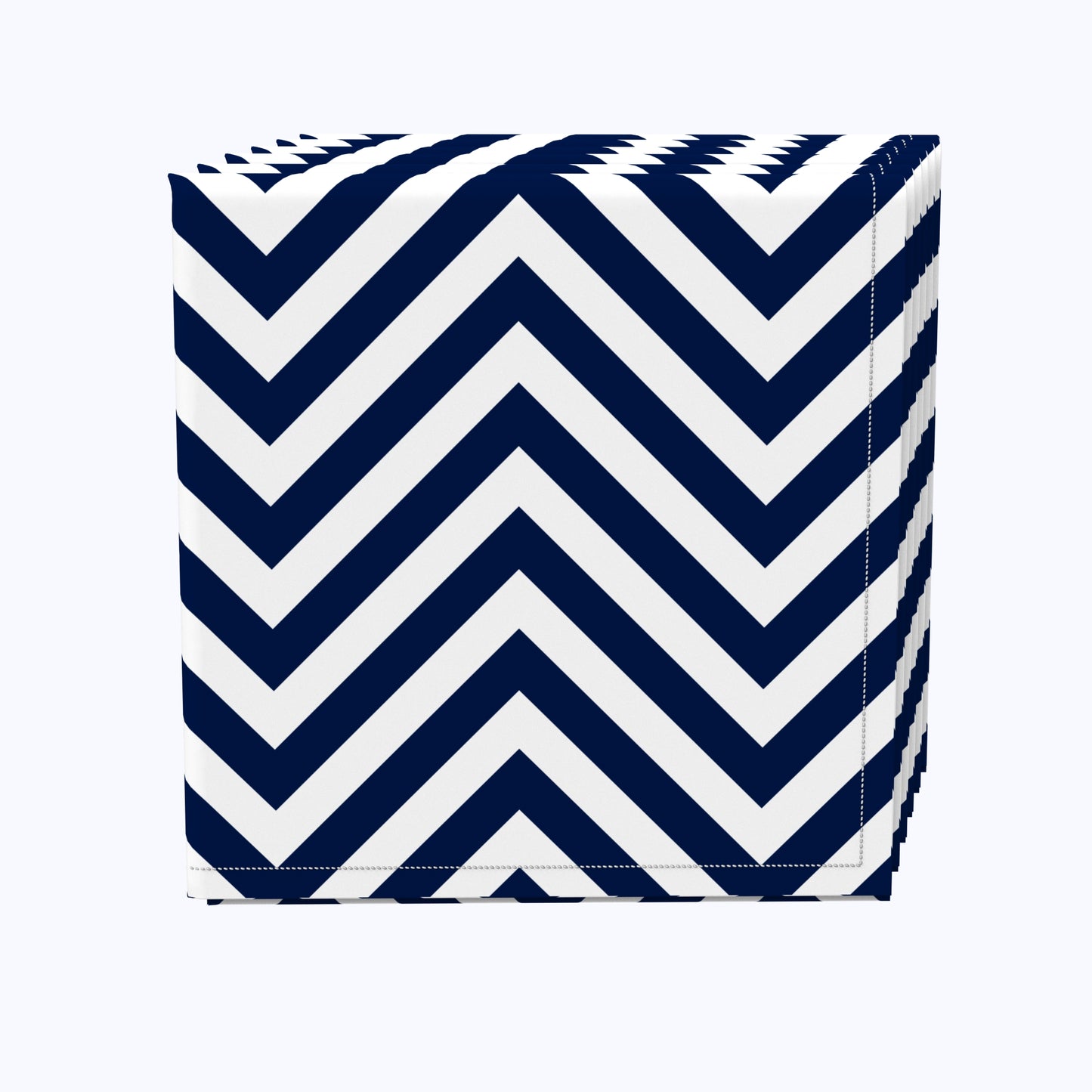 Chevron, Navy Napkins