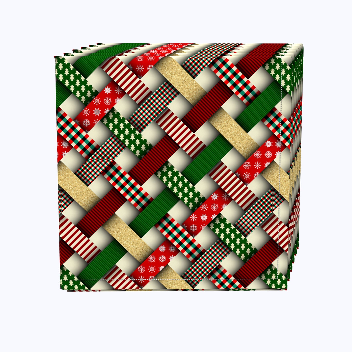 Christmas Ribbons Napkins