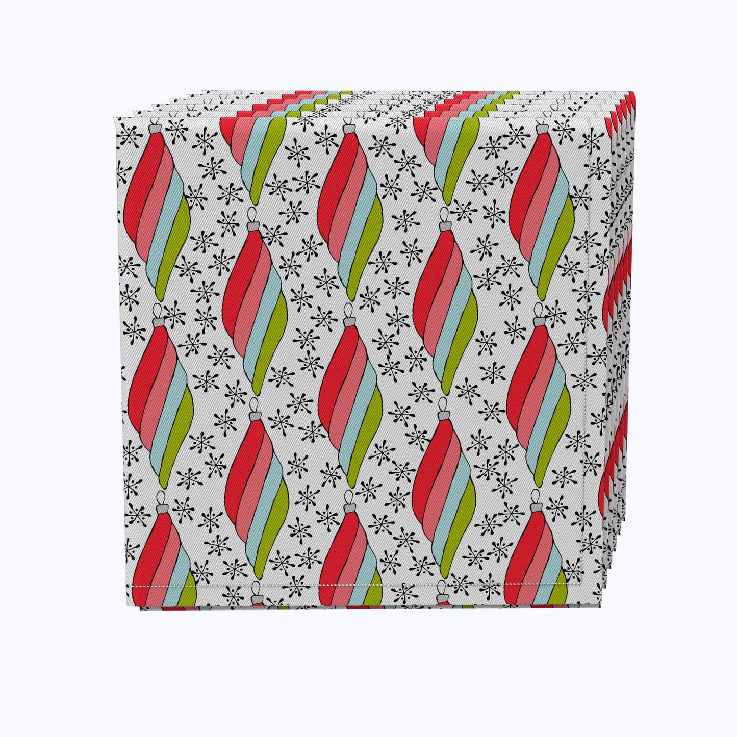 Colorful Ornaments Cotton Napkins