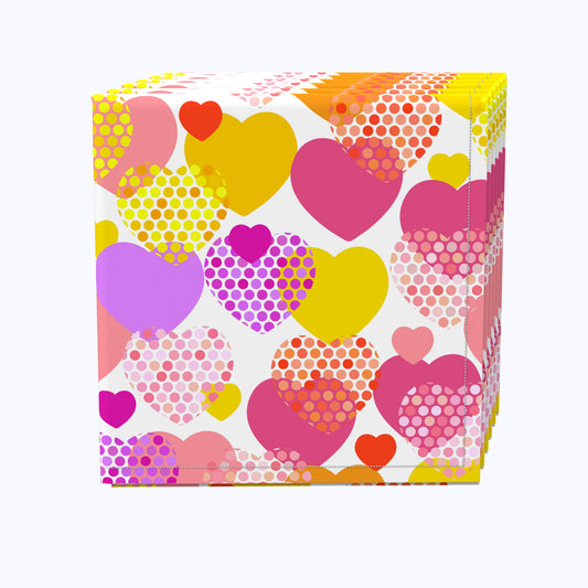 Confetti Hearts Napkins