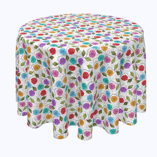 Endless Floral Vine Ropes Rounds