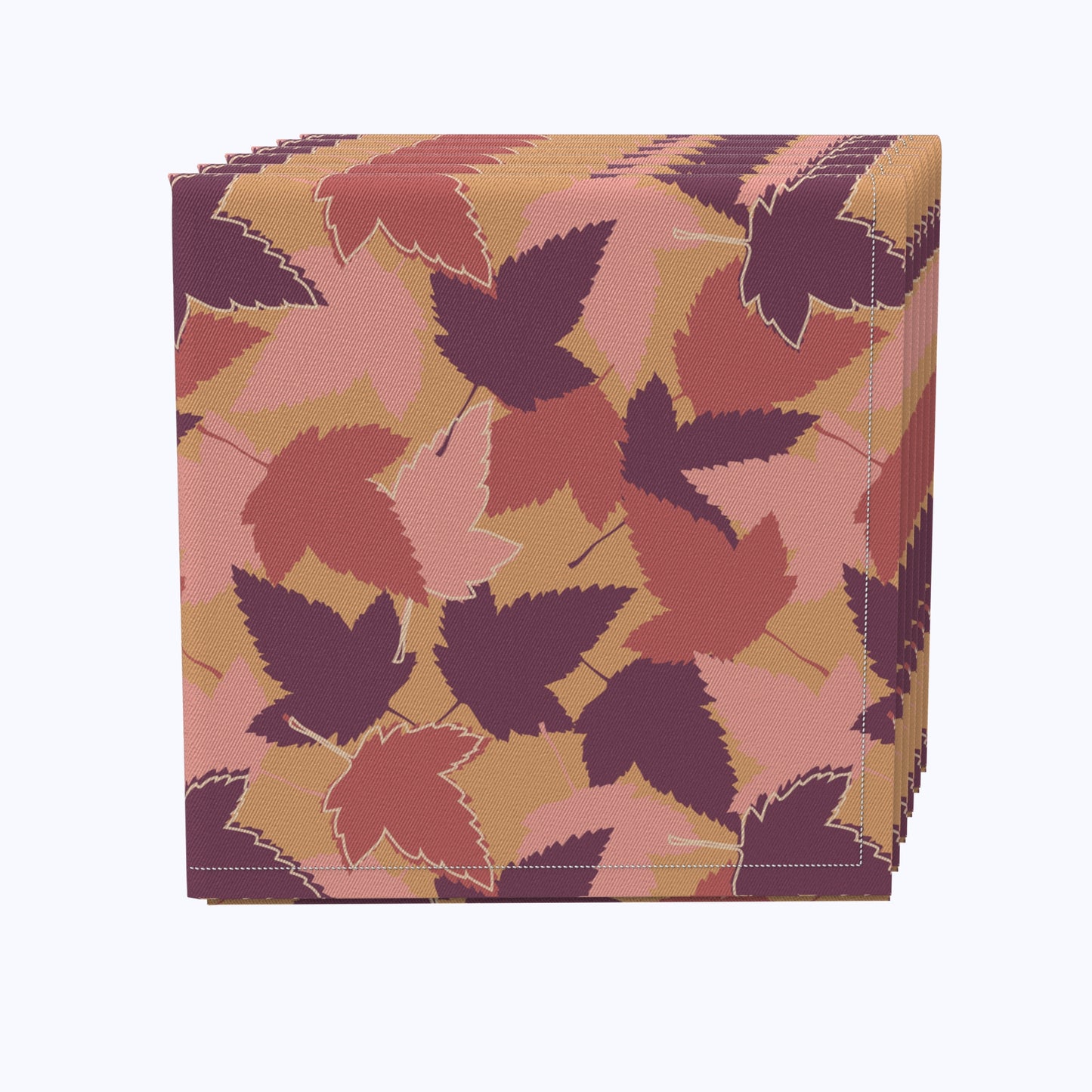 Fall Season Maple Leaves Napkins
