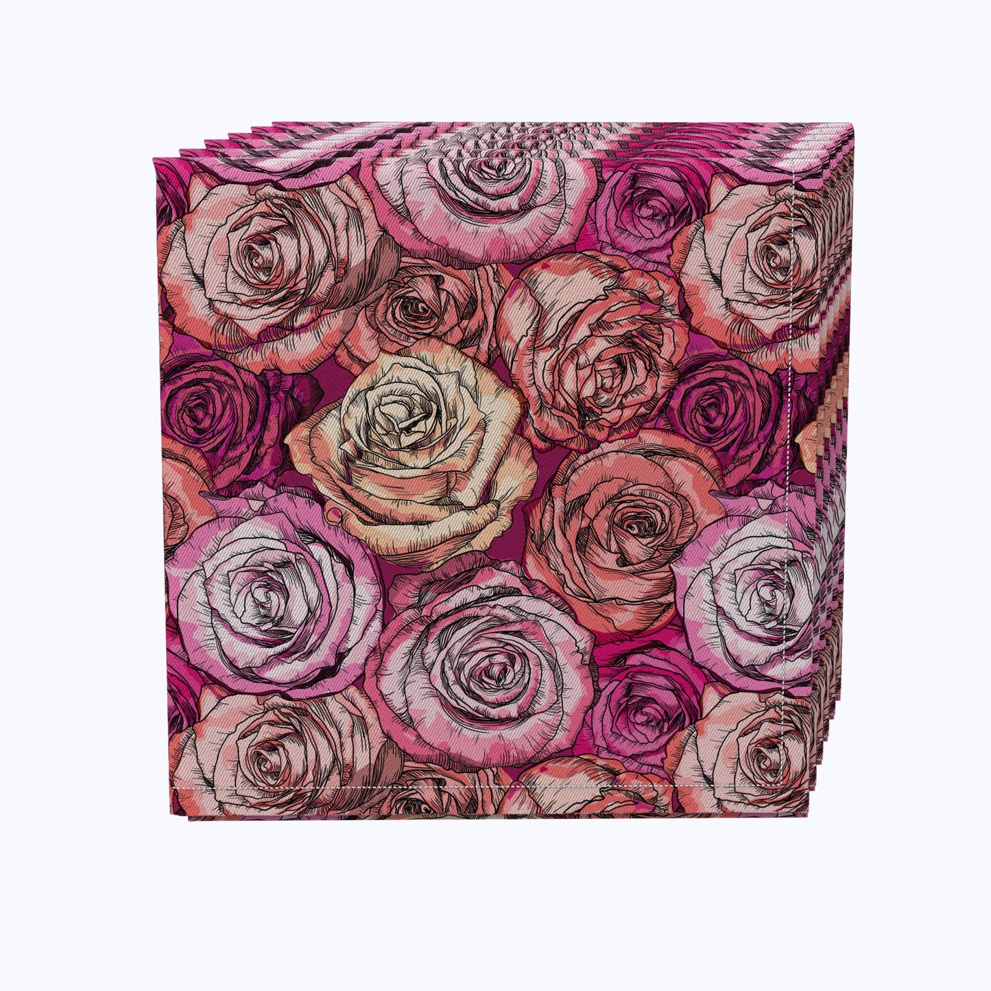 Floral 221 Cotton Napkins