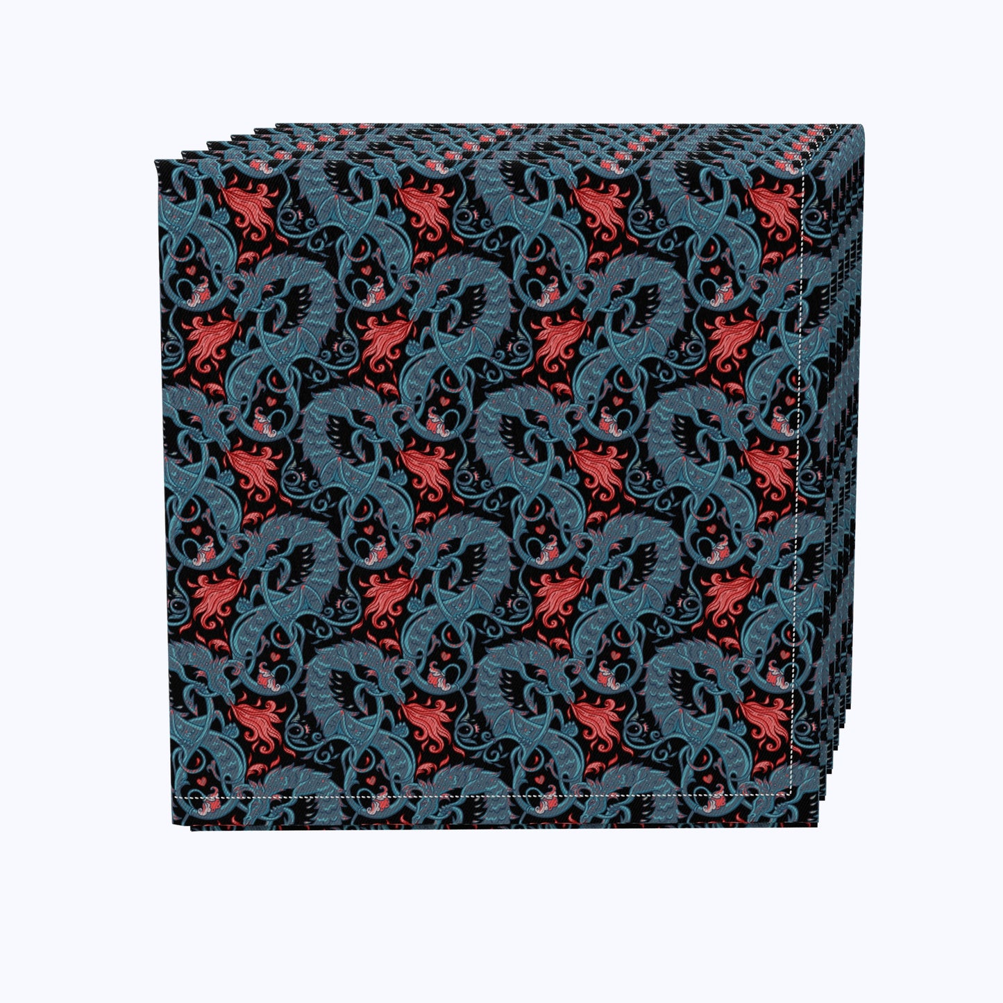 Floral 30 Cotton Napkins