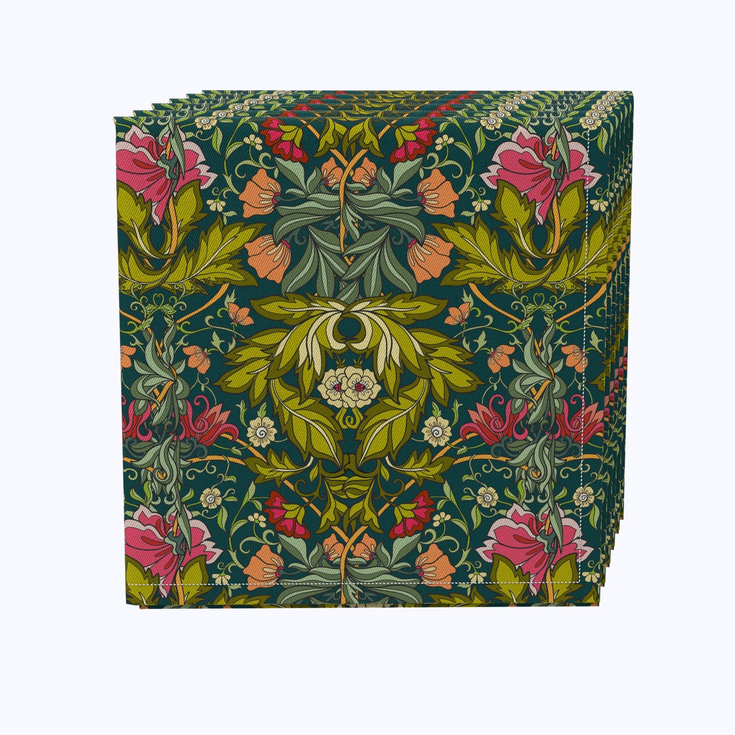 Floral 45 Cotton Napkins