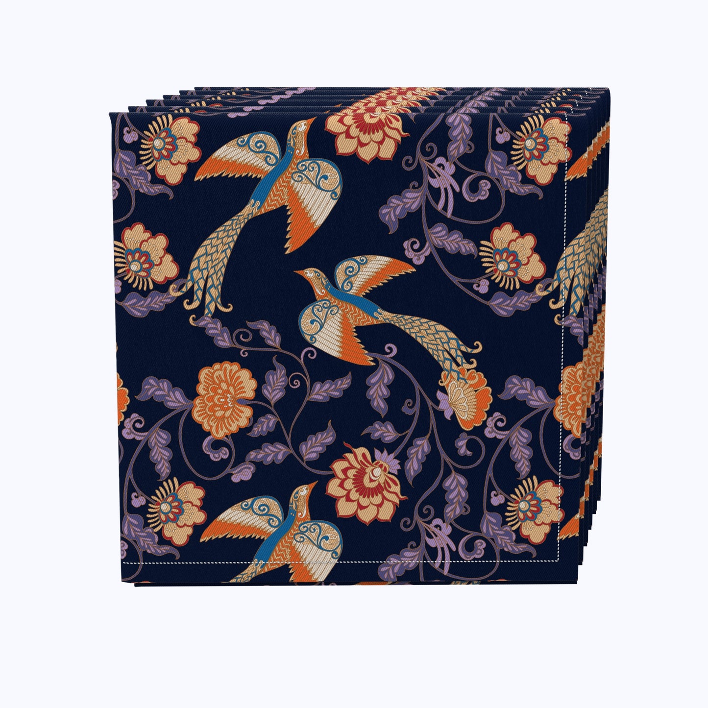 Floral 48 Cotton Napkins