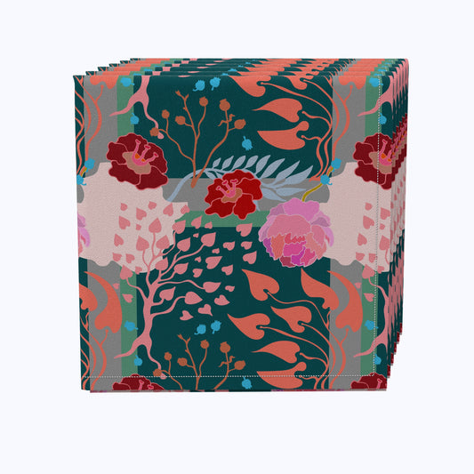 Floral 95 Cotton Napkins
