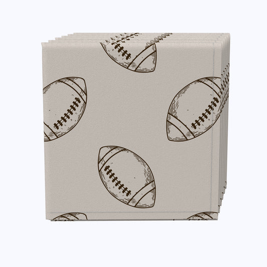 Football Sketch Napkins
