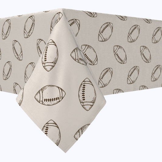 Football Sketch Tablecloths