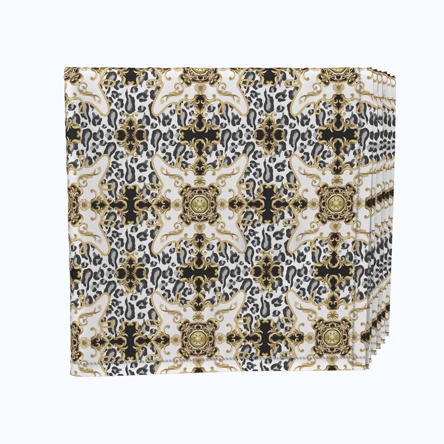 Golden Leopard Napkins