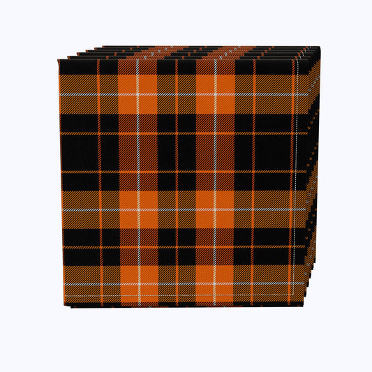 Halloween Plaid Napkins