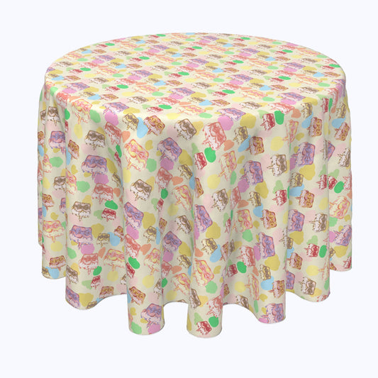 Happy Easter Retro Cake Rounds