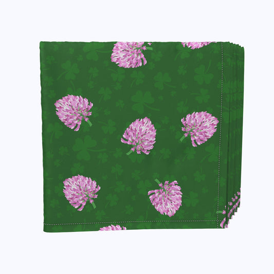 Irish Bloom Green Napkins