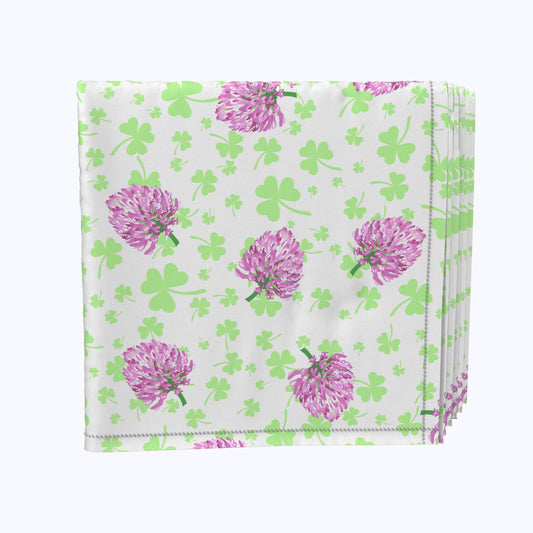 Irish Bloom White Napkins