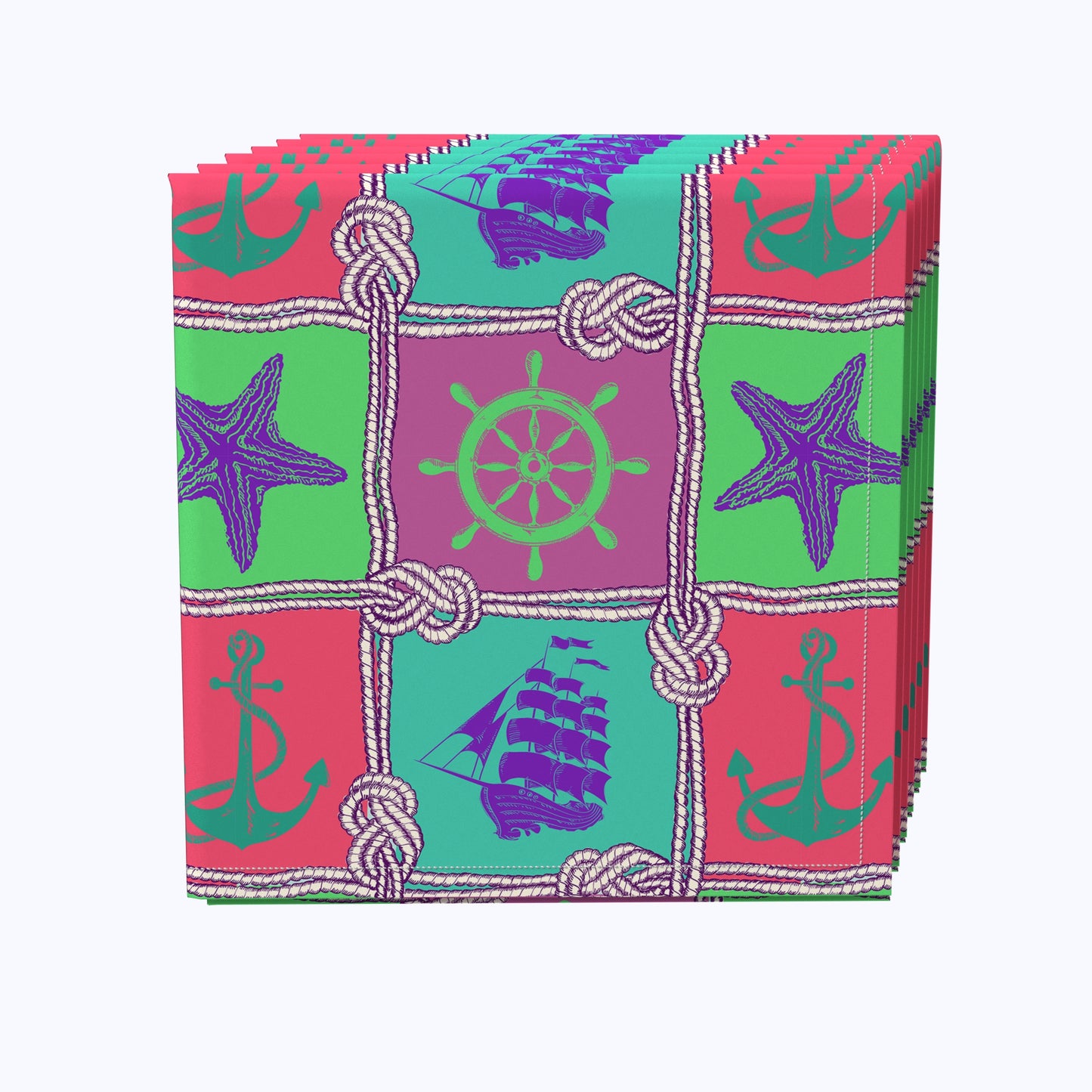 Nautical Patches Multi Napkins