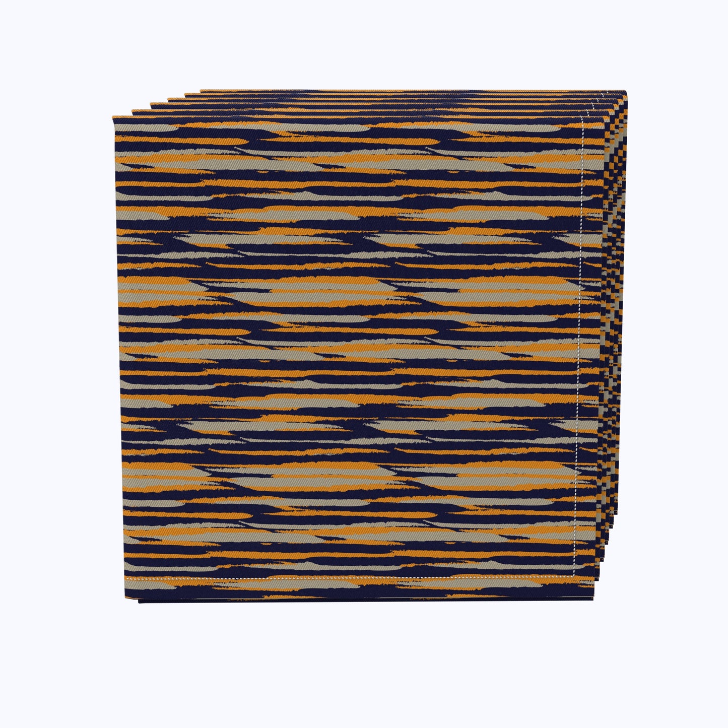 Orange Brush Stroke Napkins