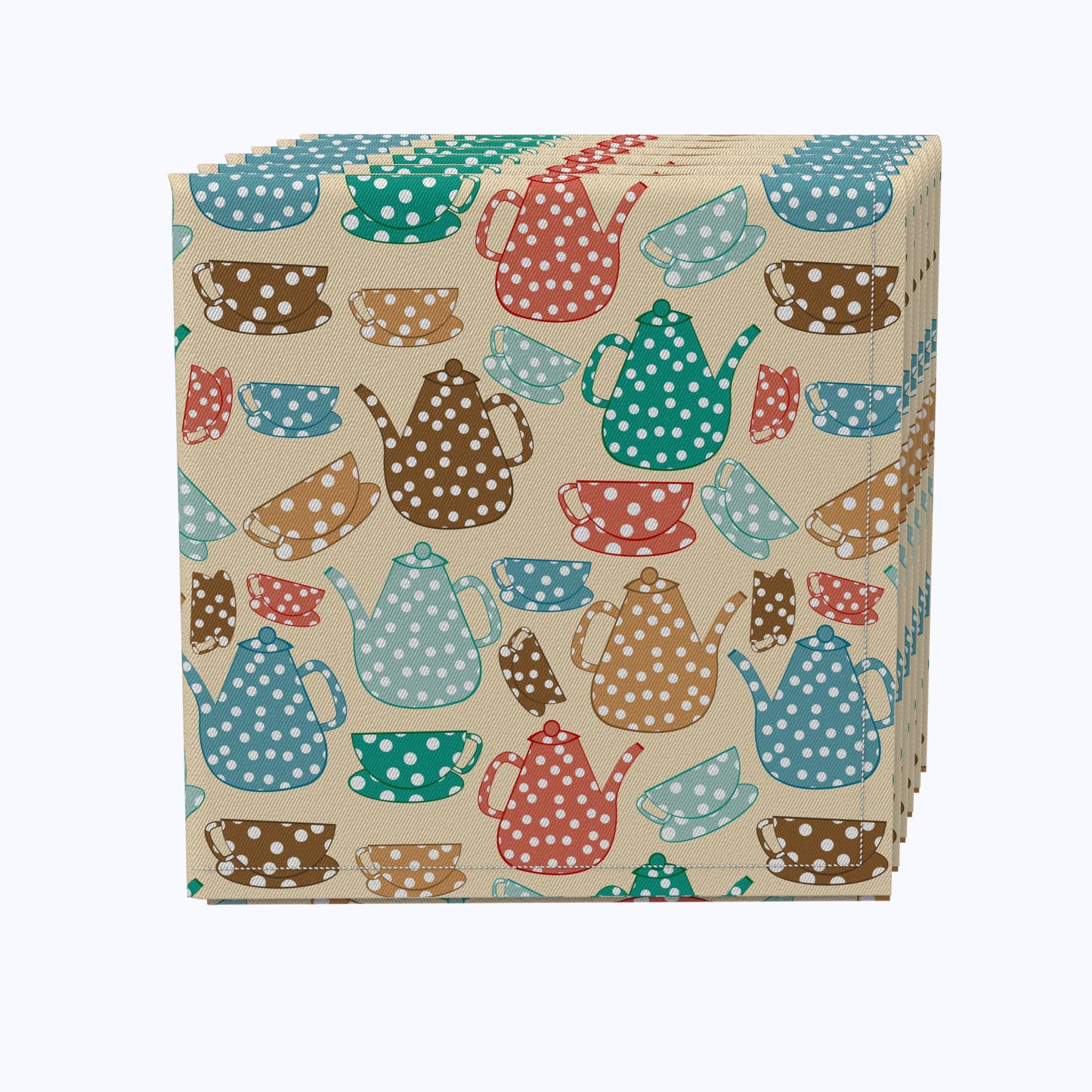 Polka Dot Tea Time Napkins