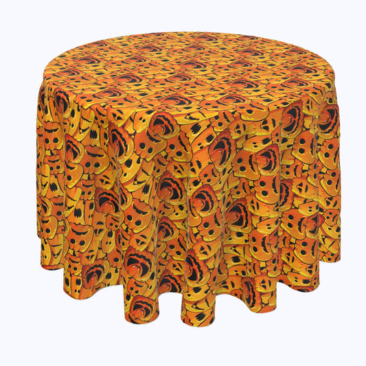 Pumpkin Ghost Faces Rounds