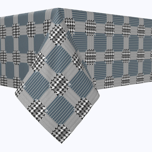 Retro Houndstooth Rectangles