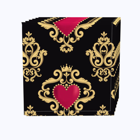 Royal Thrones of Love Napkins