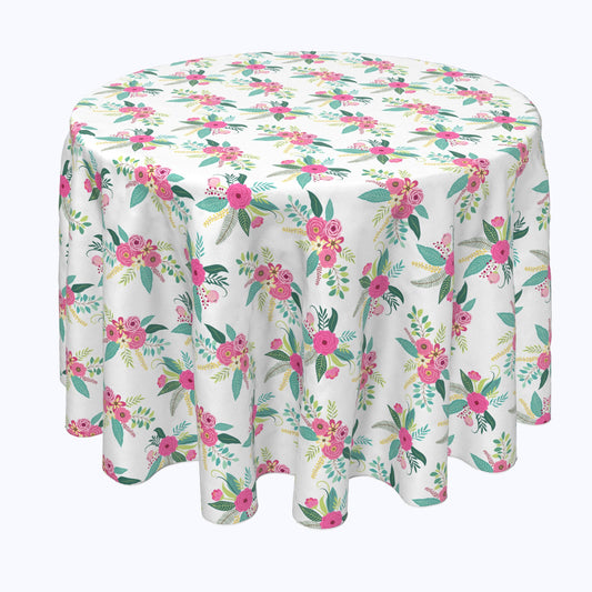 Rustic Floral Arrangement Rounds