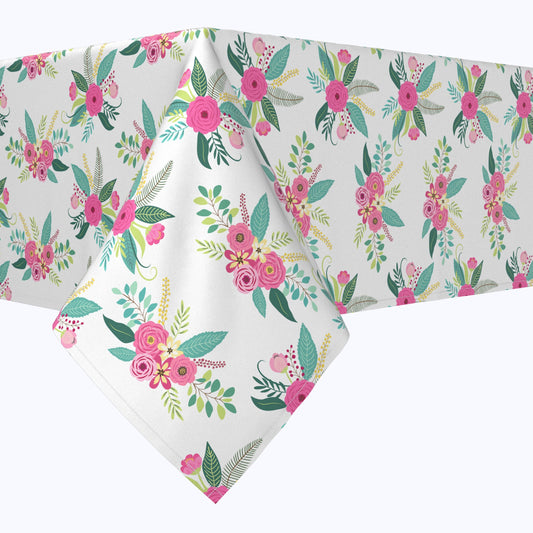 Rustic Floral Arrangement Squares