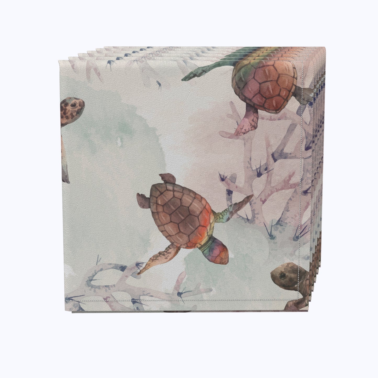 Sea Turtle Watercolor Napkins
