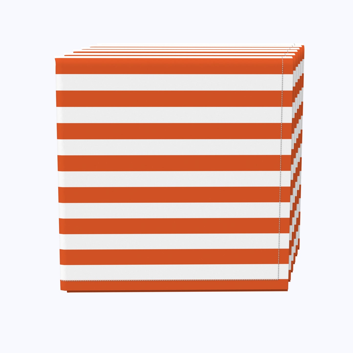 Small Stripes, Orange Napkins
