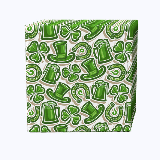 Plaid, St. Patrick's Napkins