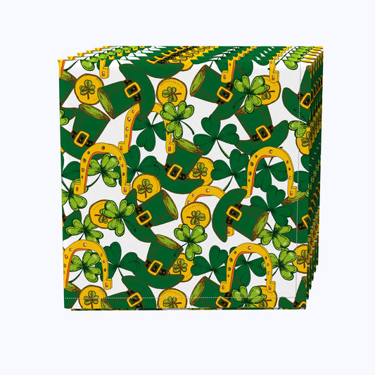 St. Patrick's Lucky Symbols Napkins