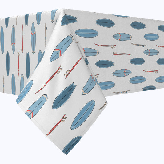 Surfboard Repeat Cotton Rectangles