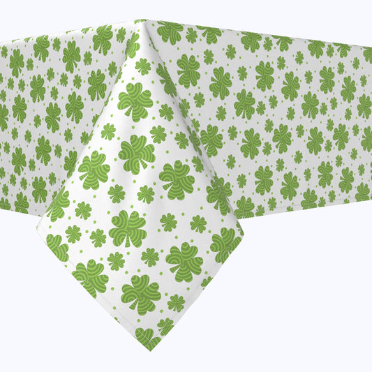 Swirling Clover Swirls Squares