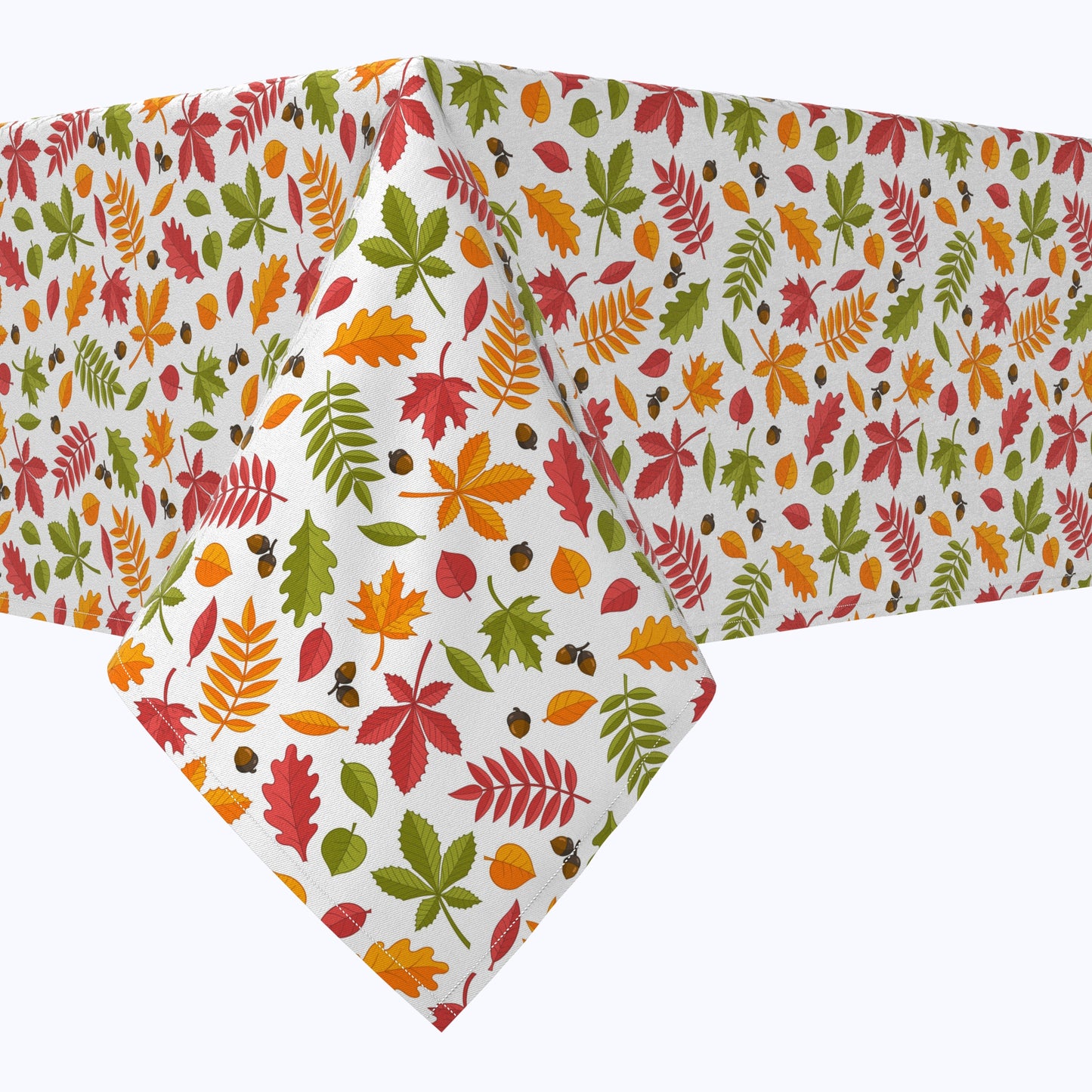 Variety of Leaves Cotton Squares