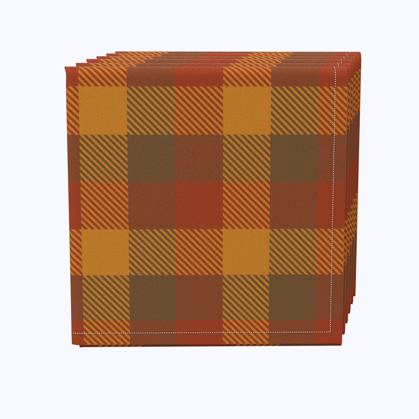Vintage Fall Tartan Plaid Napkins