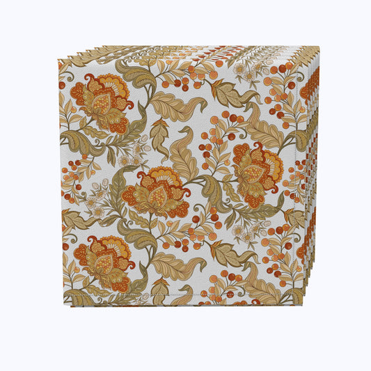 Vintage Style Floral Napkins