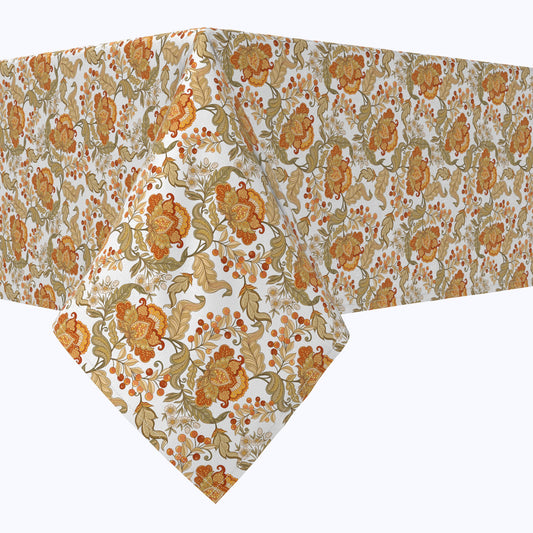 Vintage Style Floral Cotton Rectangles