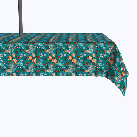 Vintage Winter Pattern Outdoor Rectangles