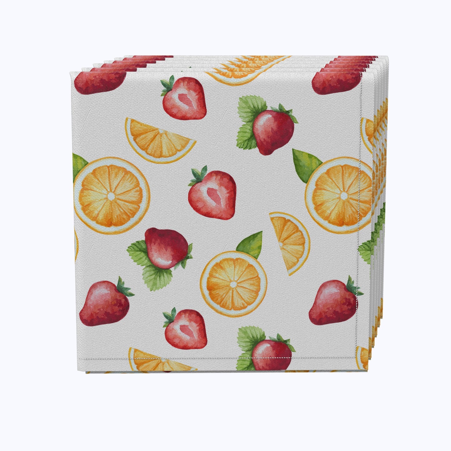 Watercolor Fruit Napkins