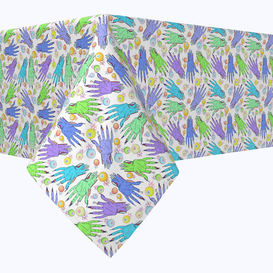 Zombie Hands and Eyes Rectangles