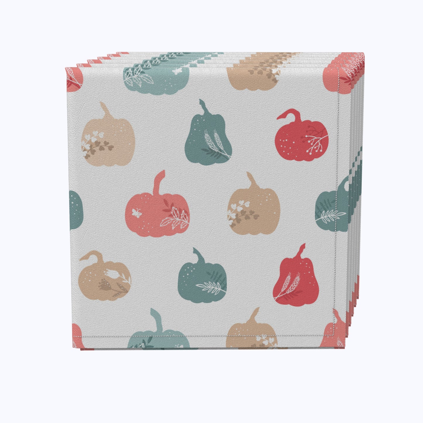 Pumpkin Stencils Cotton Napkins