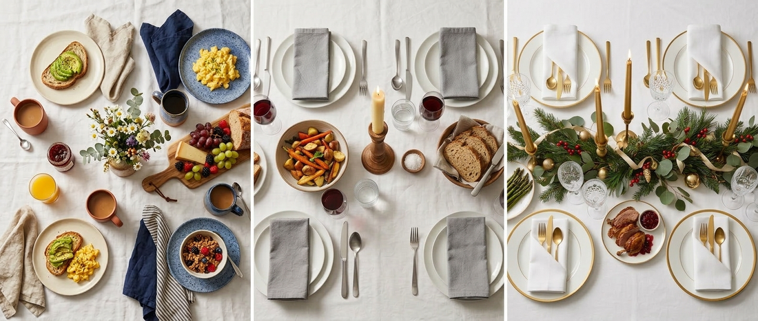 From Casual to Formal: How to Dress Your Table for Any Occasion